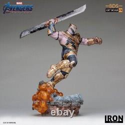 Iron Studios BDS 1/10 Échelle d'Art Édition Limitée Statue Avengers EndGame Thanos DLX