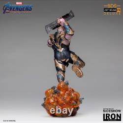 Iron Studios BDS 1/10 Échelle d'Art Édition Limitée Statue Avengers EndGame Thanos DLX