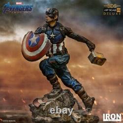 Iron Studios Captain America Deluxe Bds Art Scale 1/10 Avengers Endgame