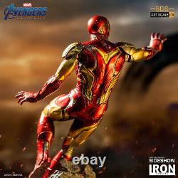 Iron Studios Marvel Avengers Endgame Iron Man Mark LXXXV Art Scale Statue Nouveau