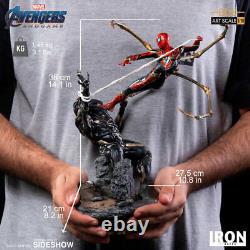 Iron Studios Marvel Avengers Endgame Iron Spider Vs Outrider Scale 1/10