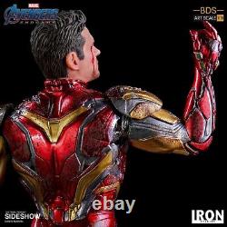 Iron Studios Marvel Avengers Endgame Je Suis Iron Man Art Scale 1/10 Livraison en 6 jours