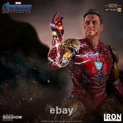 Iron Studios Marvel Avengers Endgame Je Suis Iron Man Art Scale 1/10 Livraison en 6 jours