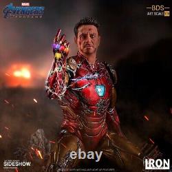 Iron Studios Marvel Avengers Endgame Je Suis Iron Man Art Scale 1/10 Livraison en 6 jours