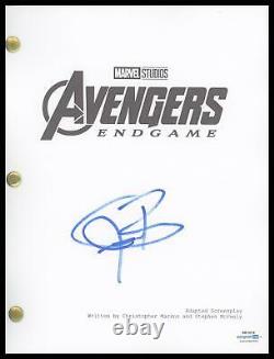 Jeremy Renner Avengers Endgame Autograph Signé Scénario Complet Script Apeca