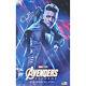 Jeremy Renner A Signé L'affiche Mini Avengers Endgame #1 (11x17)
