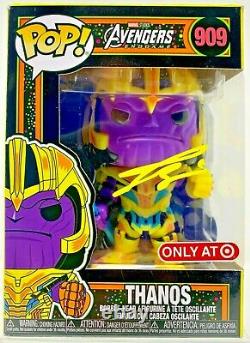 Josh Brolin A Signé Thanos Funko Pop #909 Marvel Avengers Bas Beckett Témoins