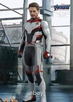 Jouet chaud Avengers Endgame Tony Stark (Costume d'équipe) Figurine d'action à l'échelle 1/6 MMS