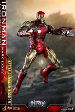 Jouets Chauds 1/6 Avengers Endgame Iron Man Mark LXXXV Battle Version Dammée Nouveau