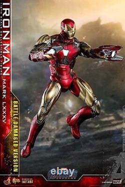 Jouets Chauds 1/6 Avengers Endgame Iron Man Mark LXXXV Battle Version Dammée Nouveau