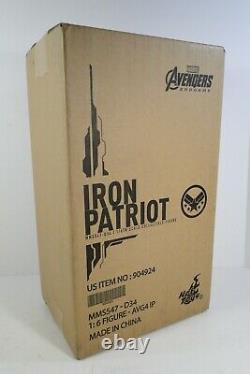 Jouets Chauds 1/6 Échelle Marvel Avengers Endgame Diecast Iron Patriot (mms547-d34)