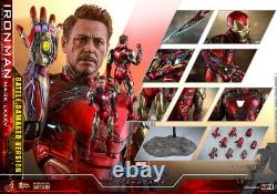 Jouets Chauds 1/6 Iron Man Mark LXXXV Avengers Endgame Bataille Endommagée Mms543d33 Figurine