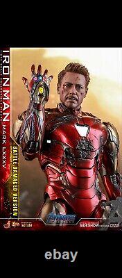 Jouets Chauds Avengers Endgame Iron Man Mark LXXXV 85 Bataille Endommagée 1/6 Échelle Figure