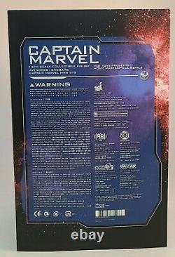 Jouets Chauds Mms575 Avengers Endgame Captain Marvel 1/6ème Échelle Figure