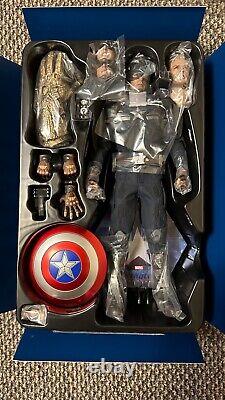 Jouets Chauds Mms607 Avengers Endgame Captain America (stealth Suit) Figure Nouveau