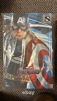 Jouets Chauds Mms607 Avengers Endgame Captain America (stealth Suit) Figure Nouveau