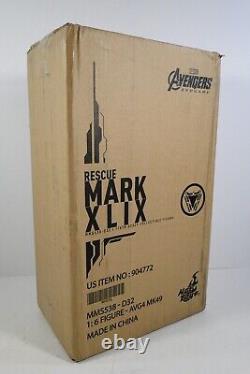 Jouets chauds 1/6 Échelle Marvel Avengers Endgame Diecast Mark XLIX Rescue (MMS538-D32)