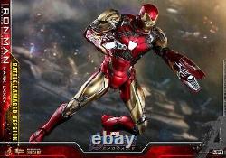 Jouets chauds Marvel Avengers 4 Endgame Iron Man Mark LXXXV Battle Damage DIECAST