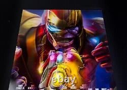 L'art print lenticulaire 4mm PLEX de Marvel Avengers Infinity War End Game BNG 24x36