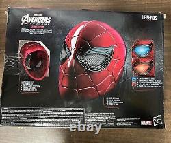 Légendes Marvel Avengers Endgame Casque électronique Iron Spider portable fonctionne