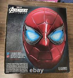 Légendes Marvel Avengers Endgame Casque électronique Iron Spider portable fonctionne