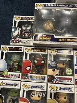 Lot de 23 figurines Marvel Funko Pop (Avengers Endgame) (Sous boîte) (10 pouces)