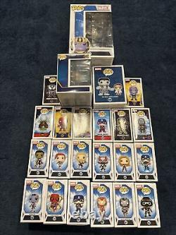 Lot de 23 figurines Marvel Funko Pop (Avengers Endgame) (Sous boîte) (10 pouces)