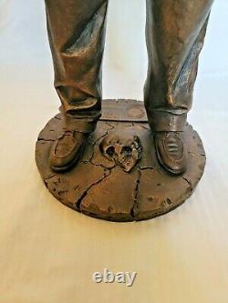 Lucasfilm Faux Bronze Indiana Jones Statut Sculpture Figure Bust Pas De Problème