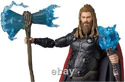 Mafex Thor (end Game) Medicom Avengers Action Figure No. 149 U. S. Vendeur