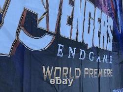 Marvel Avengers Endgame Los Angeles Première Mondiale Bannière Géante Première Présentation