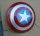 Marvel Captain America Steel Shield Metal Prop Replica Cosplay Avengers Endgame