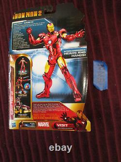 Marvel Legend Film Series Lot 6 Unmasked Tony Stark Iron Man 2 Mark IV Armor 4