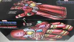 Marvel Légendes Scellées Aventuriers De L'équipement Endgame Iron Man Nano Power Gauntlet Nouveau