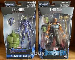 Marvel Legends Avengers Endgame Baf Hulk & Nano Gauntlet Ensemble Complet Et 6 Figure
