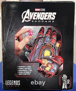 Marvel Legends Avengers Endgame Iron Man Nano Gauntlet Electronic Fist Hasbro
