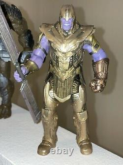 Marvel Legends Avengers Endgame Mcu Wave 8 Armured Thanos Baf & Cull Obsidian