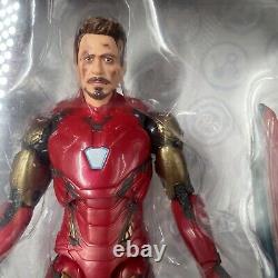 Marvel Legends Infinity Saga Avengers Endgame Iron Man 85 Vs Thanos In Hand Nouveau