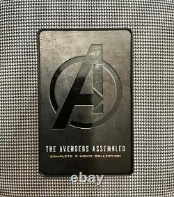 Marvel Studios Avengers 4k Ultra Hd Blu-ray Best Buy Steelbook 4 Movie Set