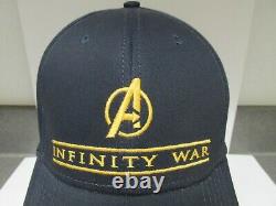 Marvel Studios Avengers Endgame L-xl Film Crew Jacket Free Infinity War Cast Hat