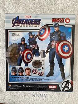 Medicom Toy Mafex No. 130 CAPTAIN AMERICA (Avengers Endgame) 	<br/>	 <br/> 		Medicom Toy Mafex No. 130 CAPITAINE AMÉRIQUE (Avengers Endgame)