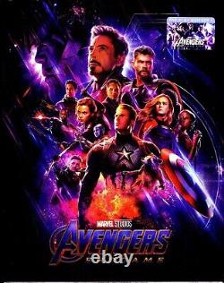New Avengers Endgame 3d XL Full Slip Steelbook Blu-ray 2019 Filmarena Fac #151