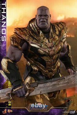 New Hot Toys Movie Masterpiece Avengers Endgame Thanos Battle Dégâts Version 1/6