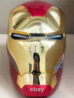 Nouveau casque Iron Man MK85 AvengersEndgame contrôlé par contact de Tony Stark pour le cosplay