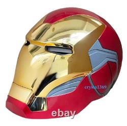 Nouveau casque Iron Man MK85 AvengersEndgame contrôlé par contact de Tony Stark pour le cosplay