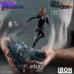 Nouvelle figurine en PVC de Black Widow Avengers Endgame de 8,3 pouces - Modèle Statue Jouet