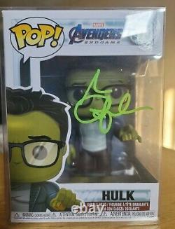 Père! Marvel #575 Avengers Endgame Hulk (avec Tacos) Figure Signée Funko