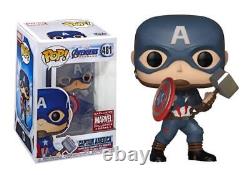 Pop Funko Marvel Collector Corps #481 Avengers Endgame Captain America