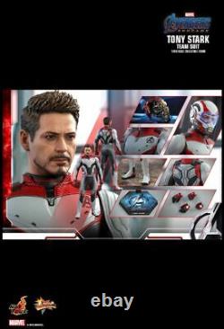 Prêt Hot Toys Mms537 Avengers Endgame 1/6 Tony Stark (team Suit) Nouveau