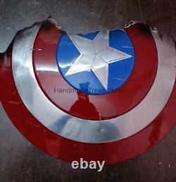Réplique artisanale du bouclier brisé de Captain America des Avengers Endgame