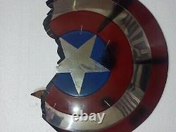 Réplique en métal de l'Écu brisé du Captain America - Avengers Endgame